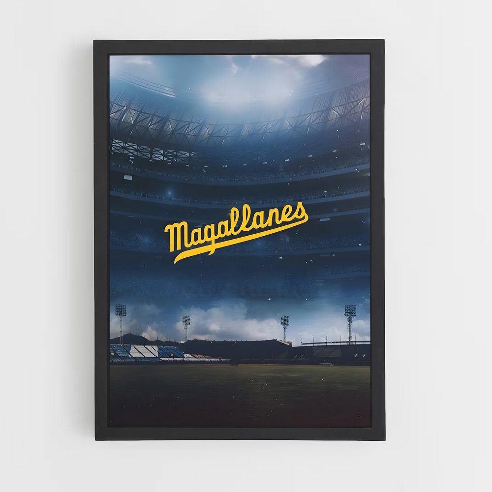 Poster L'Escapade Nocturne – affiche Baseball (vue 2)